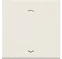 jaloezieknop tbv elektronische jaloezieactor LS990 creme (LS 1700 P)