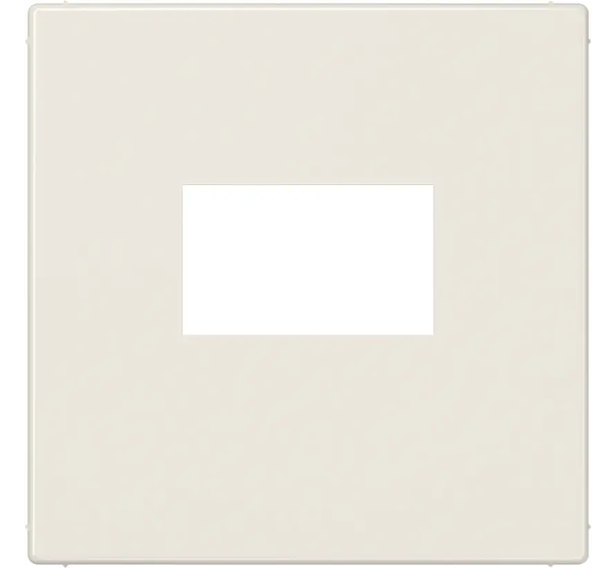 centraalplaat USB-lader met klikbevestiging LS990 creme (LS 1969 USB)
