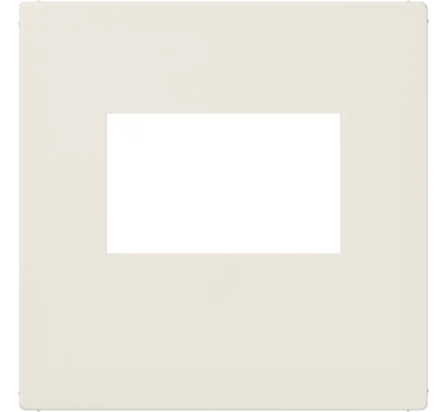 centraalplaat USB-lader met klikbevestiging A-range creme (A 1569 USB)