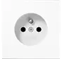 wandcontactdoos penaarde Safety+ LS990 alpine wit (LS 1520 FKI WW)