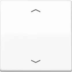 JUNG knop met pijlsymbolen tbv elektronische jaloezieactor AS500 alpine wit (AS 1700 P WW)