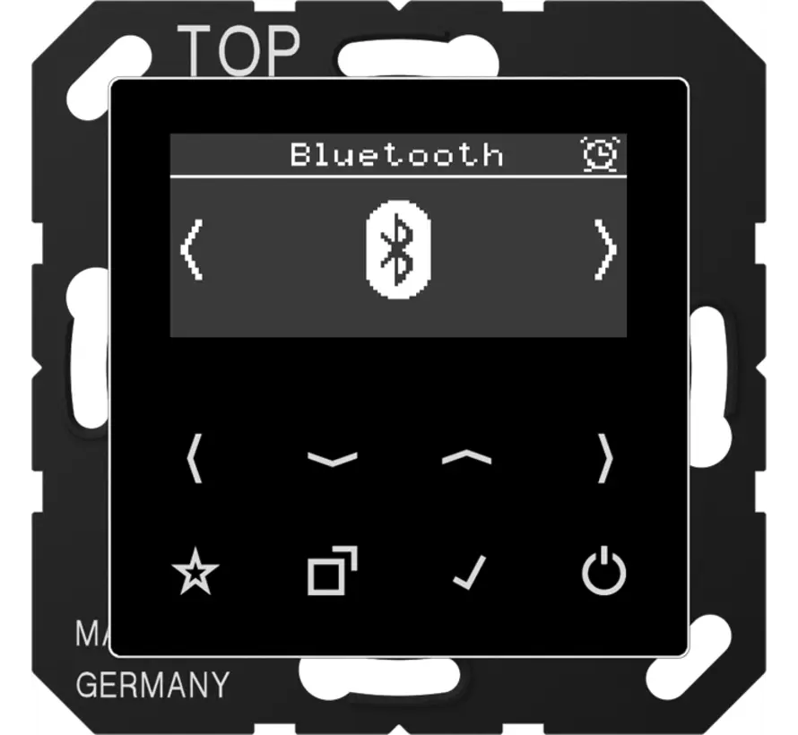 smart radio DAB+ Bluetooth zonder luidspreker A-range zwart glans (DAB A BT SW)