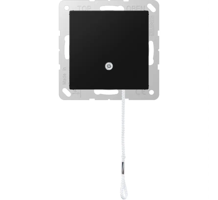 trekschakelaar A-range grafietzwart mat (A 506 BF NUZ SWM)