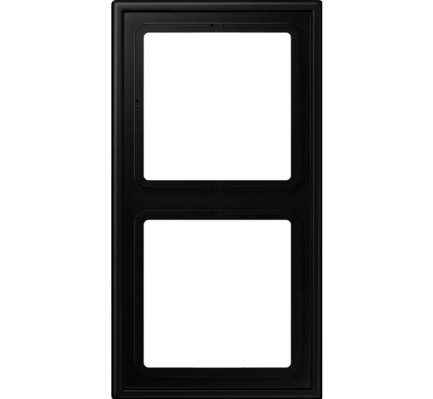 afdekraam 2-voudig LS990 grafietzwart mat (LS 982 SWM)