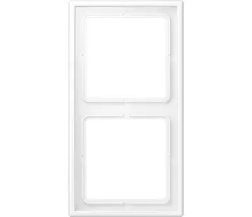 JUNG afdekraam 2-voudig LS990 sneeuwwit mat (LS 982 WWM)