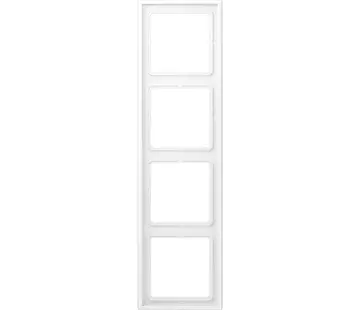 JUNG afdekraam 4-voudig LS990 sneeuwwit mat (LS 984 WWM)
