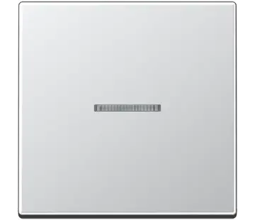 JUNG schakelwip met controlevenster voor HOME draadloze schakelaar A-range aluminium (A 101 KO5 AL)