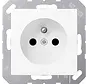 wandcontactdoos penaarde Safety+ A-range sneeuwwit mat (A 1520 FBFKI WWM)