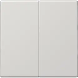 JUNG dimmerknop 2-voudig serietastdimmer LS990 lichtgrijs (LS 1702 LG)