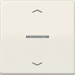 JUNG schakelwip met controlevenster en pijlsymbolen voor HOME draadloze schakelaar AS500 creme (AS 101 KO5P)