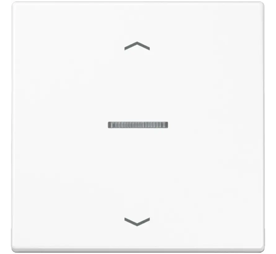 schakelwip met controlevenster en pijlsymbolen voor HOME draadloze schakelaar LS990 alpine wit (LS 101 KO5P WW)