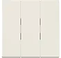 schakelwip drievoudig LS990 creme (LS 993 BF)