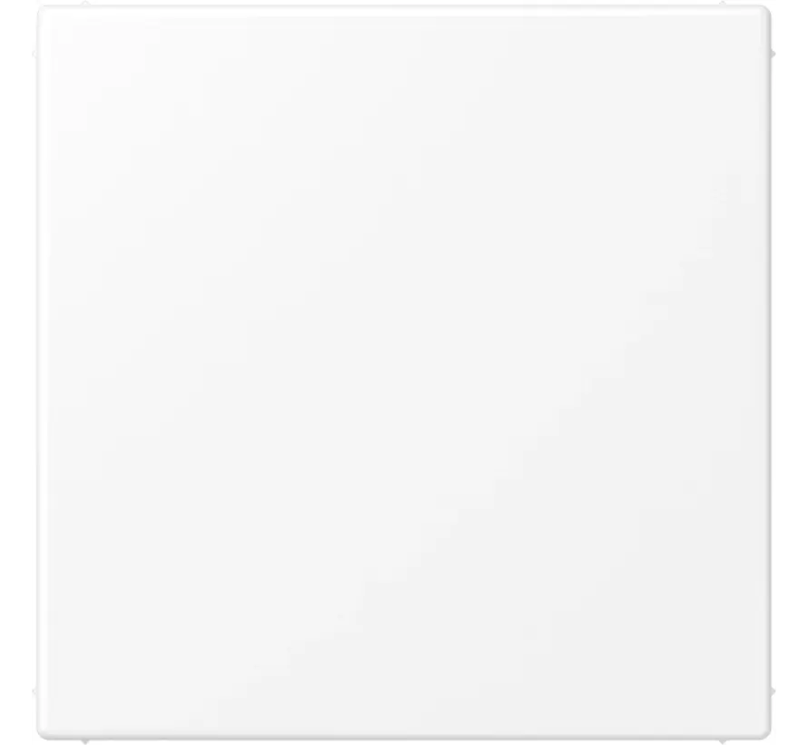 centraalplaat blinddeksel incl. draagframe LS990 sneeuwwit mat (LS 994 B WWM)