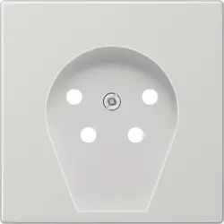 JUNG centraalplaat telefoon 4-polig LS990 lichtgrijs (LS 961 TF LG)