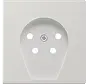 centraalplaat telefoon 4-polig LS990 lichtgrijs (LS 961 TF LG)