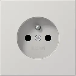JUNG wandcontactdoos penaarde Safety+ LS990 lichtgrijs (LS 1520 FKI LG)