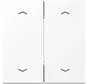 EnOcean draadloze wandzender 4-kanaals met pijlsymbolen LS990 sneeuwwit mat (ENO LS 995 MP WWM)
