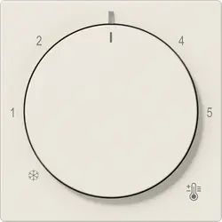 JUNG knop voor ruimtethermostaat A-range creme (A 1749 BF)