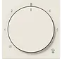 knop voor ruimtethermostaat A-range creme (A 1749 BF)