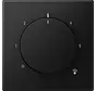 knop voor ruimtethermostaat LS990 grafietzwart mat (LS 1749 BF SWM)