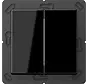 Bluetooth Low Energy radiografische wandzender 4-kanaals A-range zwart glans (BLE A 595 SW)