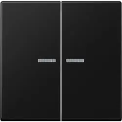 JUNG HOME dimmerknop 2-voudig A-range grafietzwart mat (BT A 17102 SWM)