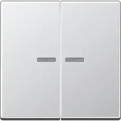 JUNG HOME dimmerknop 2-voudig A-range aluminium (BT A 17102 AL)