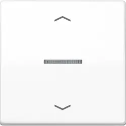 JUNG HOME dimmerknop 1-voudig met pijlsymbolen AS500 alpine wit (BT AS 17101 P WW)