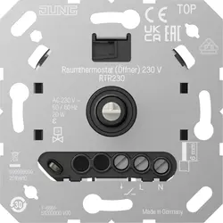 JUNG ruimtethermostaat 230V met verbreekcontact (RTR 230)