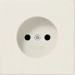 JUNG wandcontactdoos zonder randaarde LS990 creme (LS 1910 N)