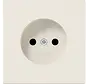 wandcontactdoos zonder randaarde LS990 creme (LS 1910 N)
