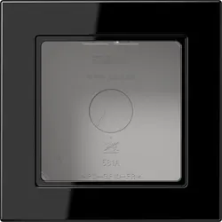 JUNG opbouwbak 1-voudig A550 zwart (A 5581 BF A SW)