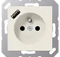wandcontactdoos penaarde Safety+ met USB type A A-range creme (A 1520 F-18 A)