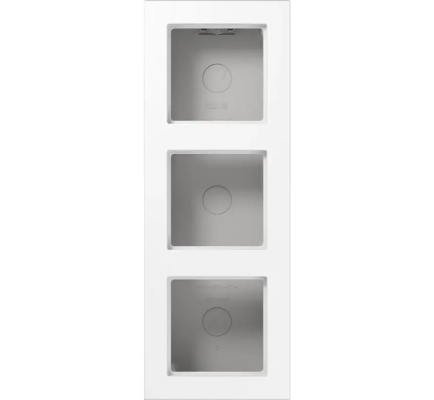 opbouwbak 3-voudig A550 alpine wit (A 5583 BF A WW)