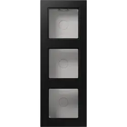 JUNG opbouwbak 3-voudig A550 grafietzwart mat (A 5583 BF A SWM)