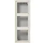 opbouwbak 3-voudig LS990 creme (LS 583 A W)