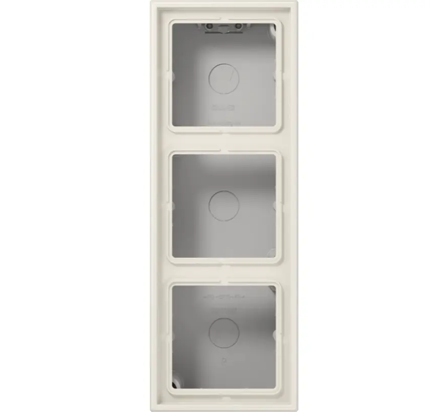 opbouwbak 3-voudig LS990 creme (LS 583 A W)