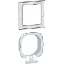 Hager Berker transparante afdichtingsset voor wandcontactdozen/centraaldelen serie A1/A8/C1/C8 (WAA1101)