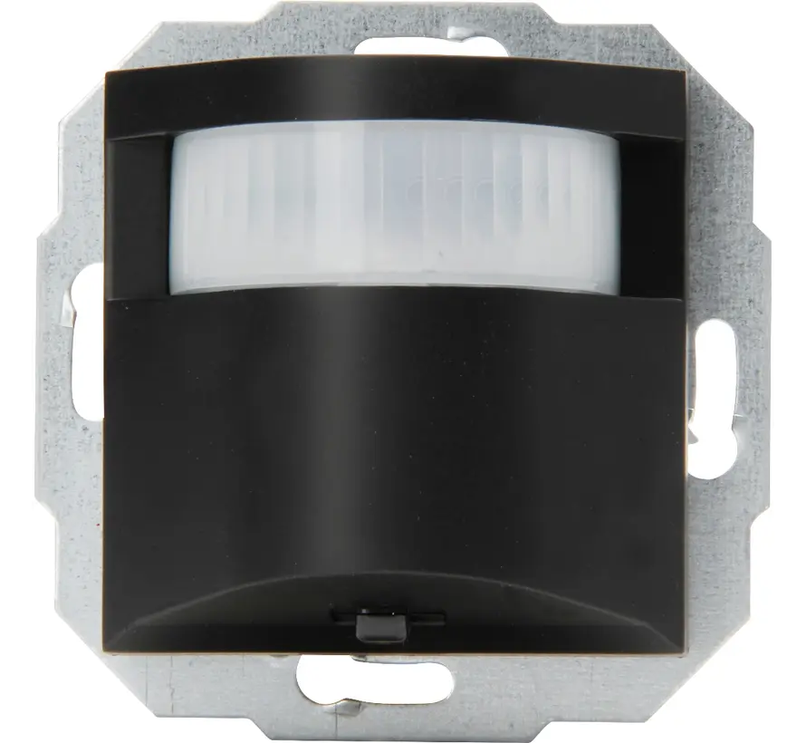 INFRAcontrol T 180gr. infrarood bewegingsschakelaar 3-draads 300W HK07 Athenis zwart mat (808450559)