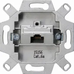 Kopp RJ45 data wandcontactdoos 1-voudig inbouw CAT6 (114401007)