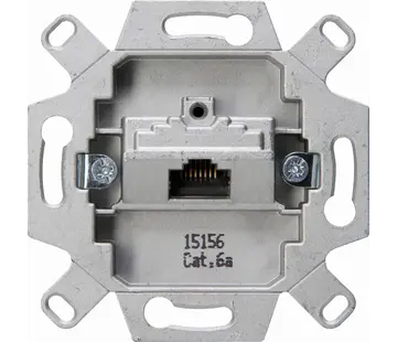 Kopp RJ45 data wandcontactdoos 1-voudig inbouw CAT6 (114401007)