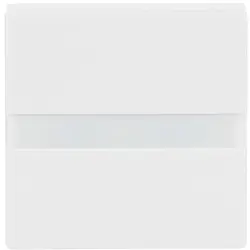 Busch-Jaeger comfortschakelaar flex-opzetstuk met bewegingssensor Future Linear studiowit glans (64765-84)