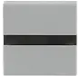 comfortschakelaar flex-opzetstuk met bewegingssensor Future Linear aluzilver (64765-83)