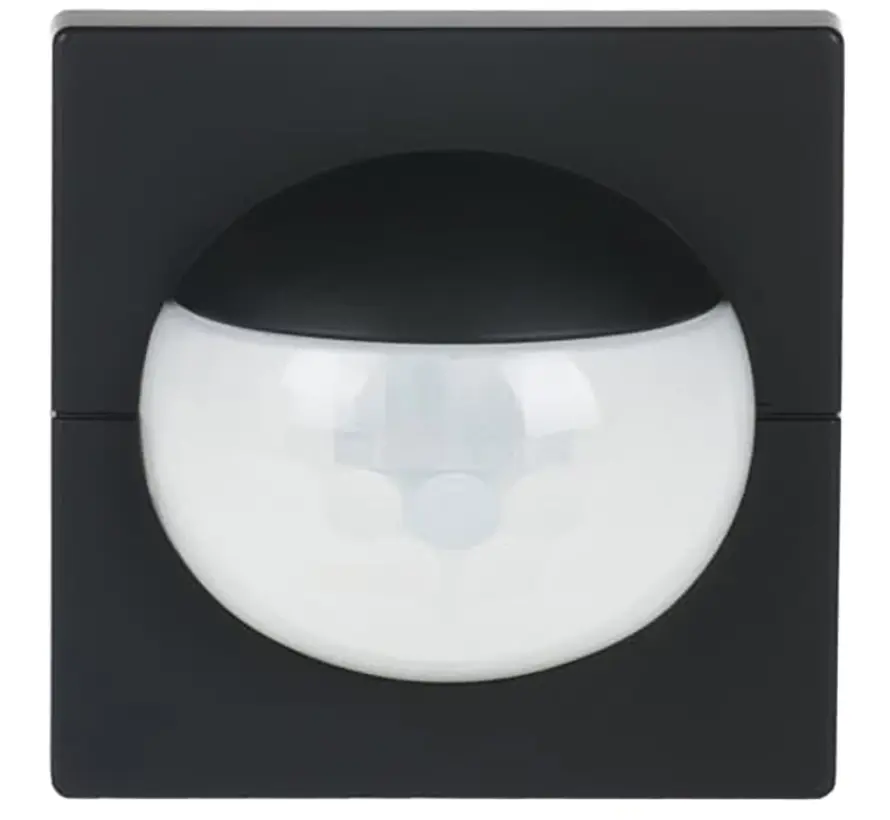 bewegingsmelder-opzetstuk Wächter 180 flex comfort-sensor met multilens Future Linear zwart mat (64764-885)