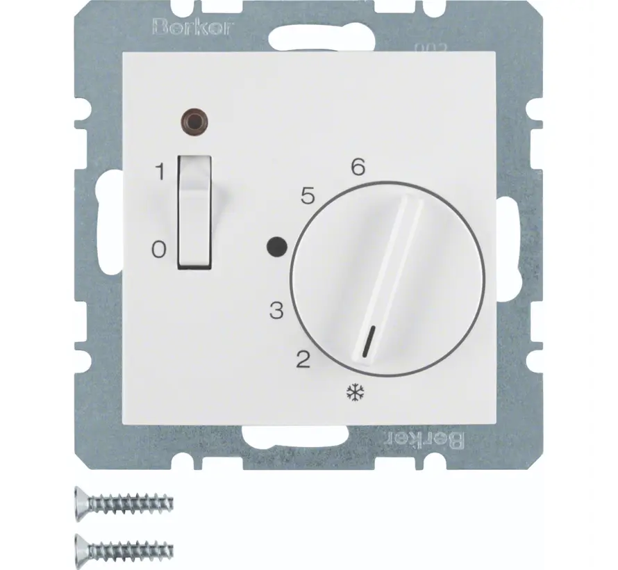 kamerthermostaat 24V verbreekcontact S1/B3/B7 wit mat (20311909)