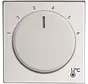 draaiknop voor kamerthermostaat 1094/1097U Future Linear aluzilver (1794 R-83)