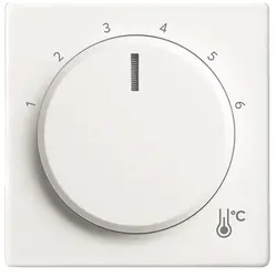 Busch-Jaeger draaiknop voor kamerthermostaat 1094/1097U Future Linear studiowit mat (1794 R-884)