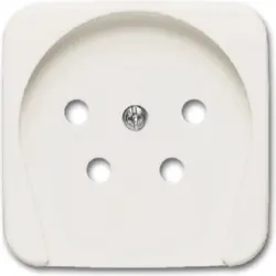 Busch-Jaeger centraalplaat telefoon KPN 4-polig Standaard SI (2765-212-503)