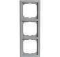 afdekraam 3-voudig Future Linear aluzilver (1723-183K)
