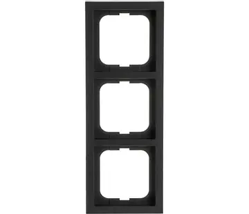 Busch-Jaeger afdekraam 3-voudig Future Linear zwart mat (1723-885K)